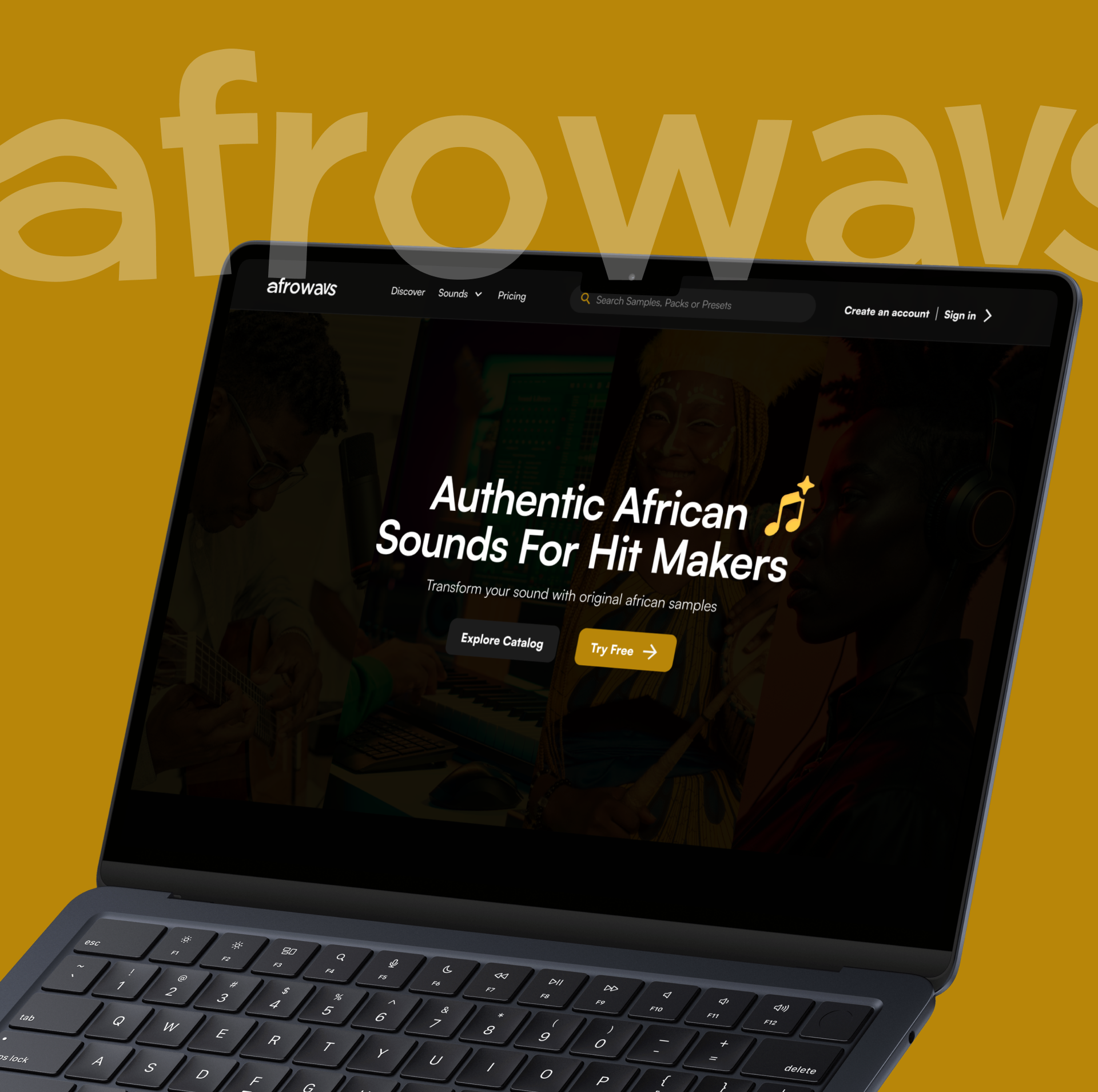 Afrowav - Music Platform